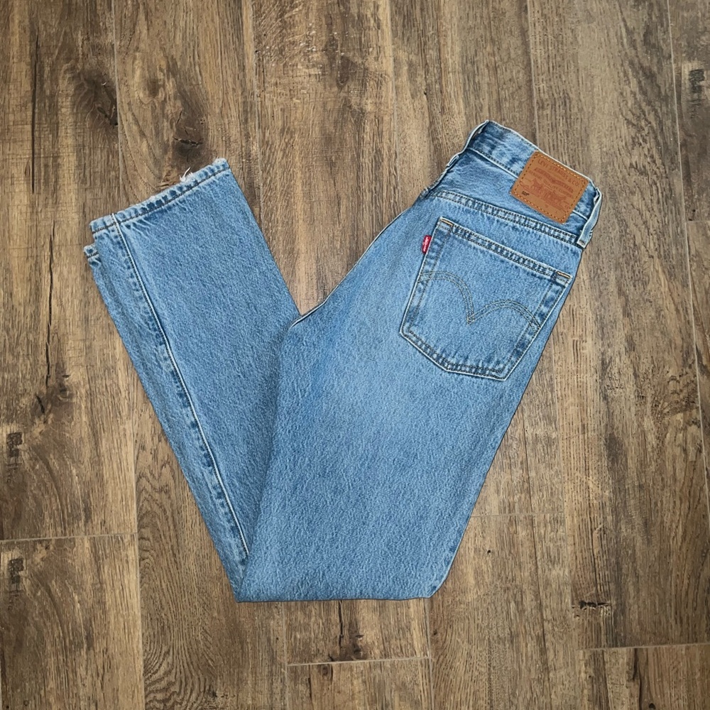 Levi's 501 Classic Blue Denim Jeans